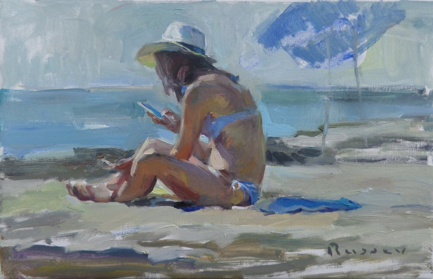 Summer morning 50 x 32 cm