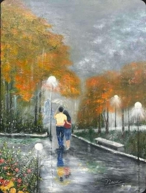 Love under the rain