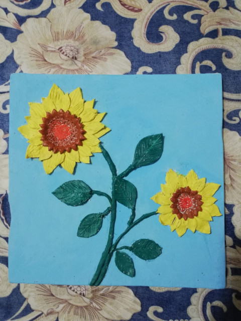 Clay Handmade Painting