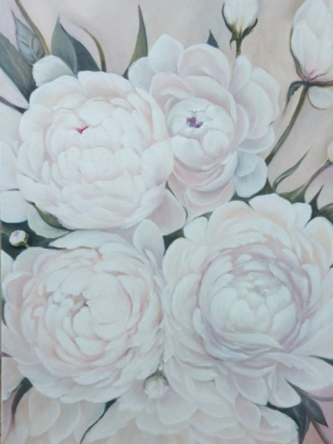 Marshmallow Peonies