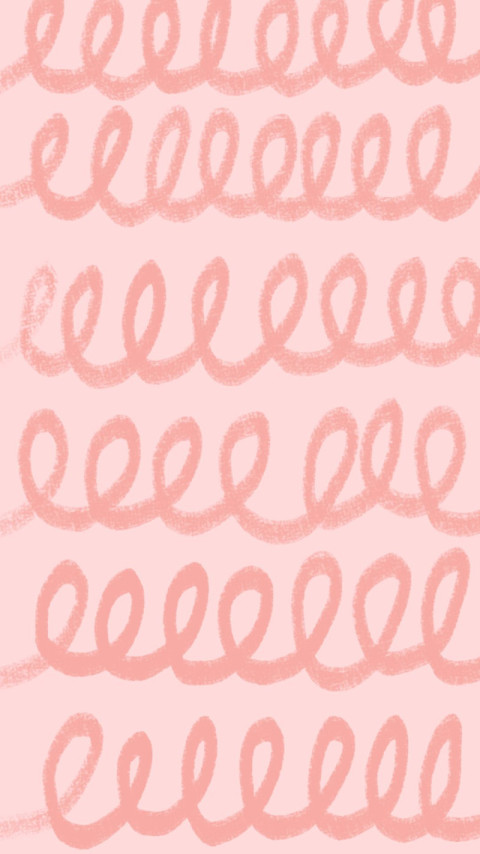 Loops - Abstract Art - Pink Collection