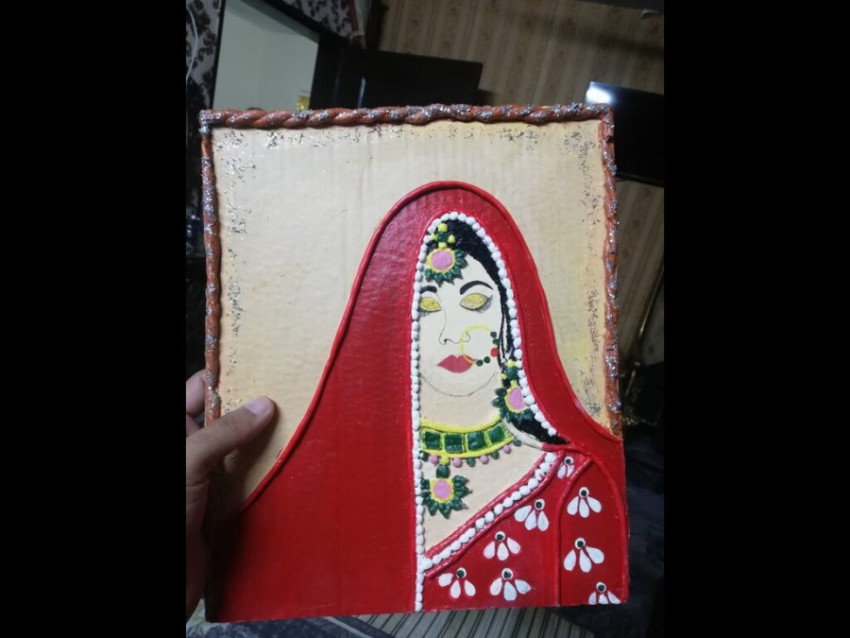 Handmade Clay Painting