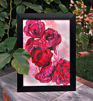 Red Flowers Painting